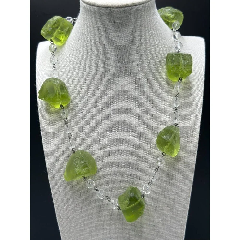 Fashion Jewelry green chunky